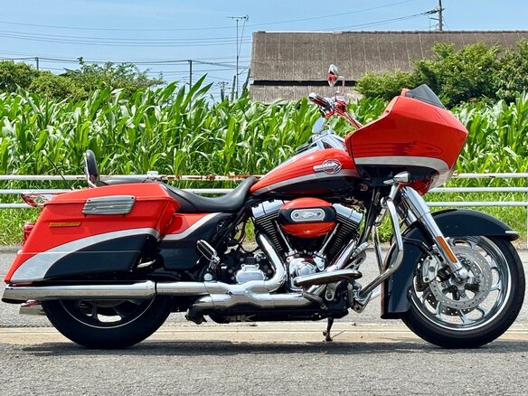 2009 Harley-Davidson CVO Road Glide, красный, 885000 рублей