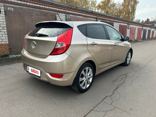 2011 Hyundai Solaris I, бежевый, 730000 рублей, вид 5