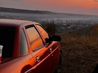 2000 Lada (ВАЗ) 2110, красный, 130000 рублей, вид 3