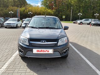 2015 Lada (ВАЗ) Granta I, серебристый, 570000 рублей, вид 3