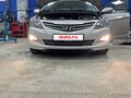 2015 Hyundai Solaris I Рестайлинг, бежевый, 795000 рублей