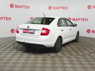2015 Skoda Rapid I, белый, 869000 рублей, вид 5