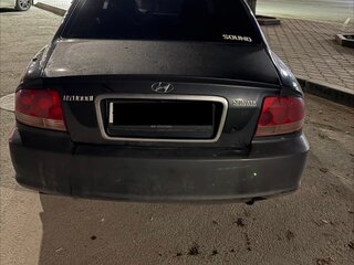 2005 Hyundai Sonata IV (EF) Рестайлинг, чёрный, 215000 рублей, вид 4
