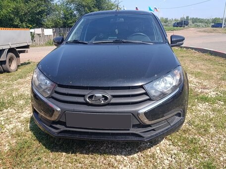 2023 Lada (ВАЗ) Granta I Рестайлинг, чёрный, 552000 рублей, вид 2