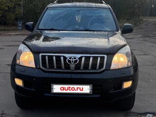 2008 Toyota Land Cruiser Prado 4-speed 120 Series Рестайлинг, чёрный, 1550000 рублей, вид 1