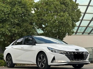 2022 Hyundai Elantra VII (CN7), белый, 1320000 рублей, вид 4