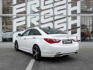 2011 Hyundai Sonata VI (YF), белый, 914400 рублей, вид 2