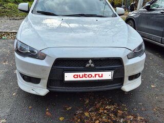 2008 Mitsubishi Lancer X, белый, 670000 рублей, вид 1