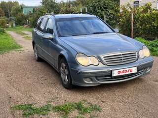 2004 Mercedes-Benz C-Класс 180 II (W203) Рестайлинг, серый, 455555 рублей, вид 4