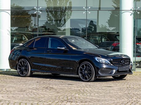 2014 Mercedes-Benz C-Класс 180 IV (W205), чёрный, 1865000 рублей, вид 3