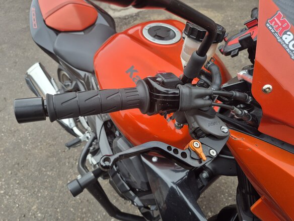 2009 Kawasaki Z 1000, оранжевый, 460000 рублей - вид 14