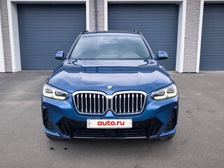 2022 BMW X3 20i xDrive III (G01) Рестайлинг, синий, 5800000 рублей, вид 2