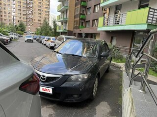 2007 Mazda 3 I (BK) Рестайлинг, чёрный, 350000 рублей, вид 1