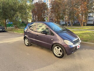 1999 Mercedes-Benz A-Класс 140 I (W168), фиолетовый, 240000 рублей, вид 2