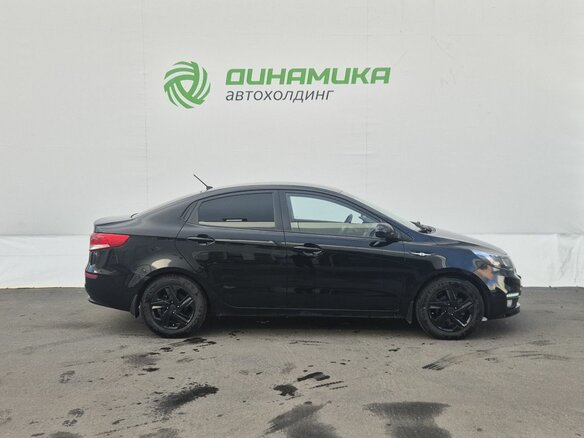 2016 Kia Rio III Рестайлинг, чёрный, 829000 рублей - вид 3