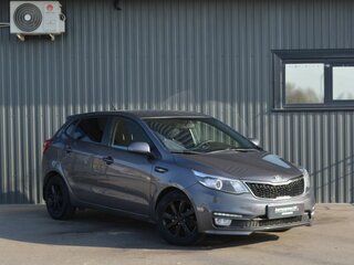 2016 Kia Rio III Рестайлинг, серый, 839888 рублей, вид 3