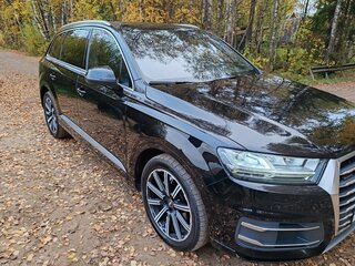 2016 Audi Q7 II (4M), чёрный, 3500000 рублей, вид 2