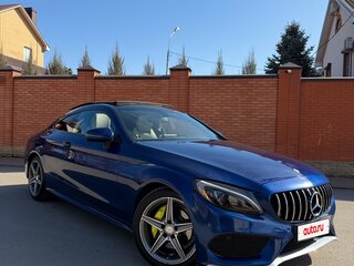 2015 Mercedes-Benz C-Класс 180 IV (W205), синий, 2300000 рублей, вид 1