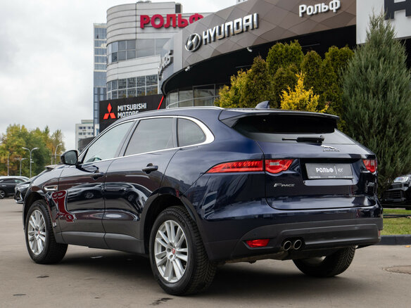 2017 Jaguar F-Pace I, синий, 2648000 рублей - вид 4