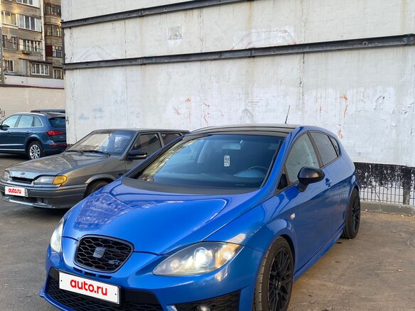 2012 SEAT Leon II Рестайлинг, синий, 1350000 рублей - вид 7