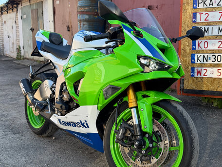 2024 Kawasaki ZX-6 Ninja, зелёный, 1280000 рублей, вид 1