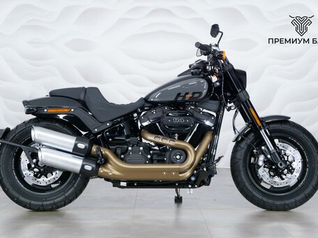 2024 Harley-Davidson Fat Bob, чёрный, 2449000 рублей, вид 1