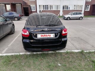 2014 Lada (ВАЗ) Granta I, чёрный, 450000 рублей, вид 4