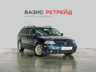 2002 Volkswagen Passat B5 Рестайлинг, синий, 419000 рублей, вид 3