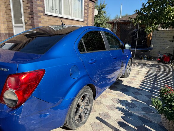 2013 Chevrolet Aveo II, синий, 650000 рублей - вид 13