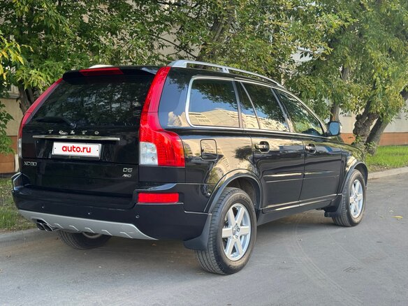 2012 Volvo XC90 I Рестайлинг, чёрный - вид 1