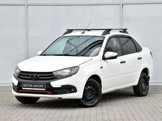 2019 Lada (ВАЗ) Granta I Рестайлинг, белый, 510000 рублей, вид 2