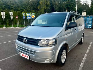 2013 Volkswagen Caravelle LWB Long T5 Рестайлинг, серебристый, 1650000 рублей, вид 1