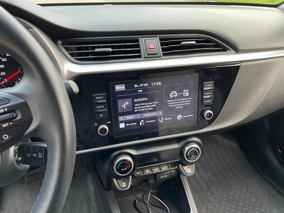 2021 Kia Rio X IV Рестайлинг, чёрный, 1815000 рублей - вид 17