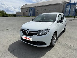 2017 Renault Logan II, белый, 900000 рублей, вид 2