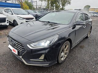 2018 Hyundai Sonata VII (LF) Рестайлинг, чёрный, 1300000 рублей, вид 3