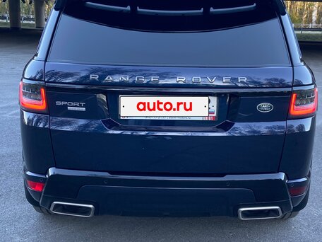 2019 Land Rover Range Rover Sport II Рестайлинг, синий, 5350000 рублей, вид 5