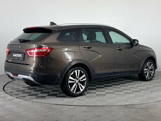 2018 Lada (ВАЗ) Vesta SW Cross I, коричневый, 1150000 рублей, вид 5