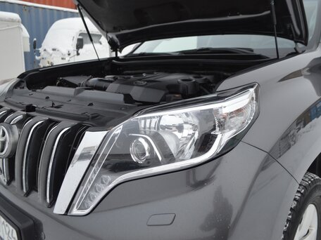 2013 Toyota Land Cruiser Prado 5-speed 150 Series Рестайлинг 1, серый, 3700000 рублей, вид 5