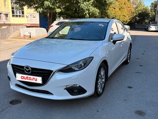 2016 Mazda 3 III (BM) Рестайлинг, белый, 1590000 рублей, вид 1