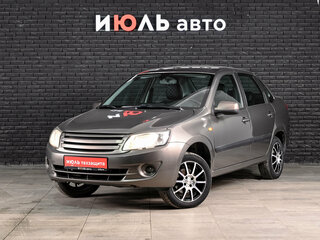 2015 Lada (ВАЗ) Granta I, коричневый, 470000 рублей, вид 1
