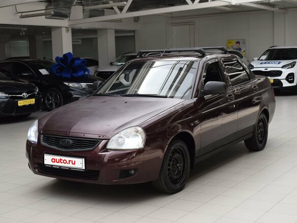 2013 Lada (ВАЗ) Priora I, красный - вид 2