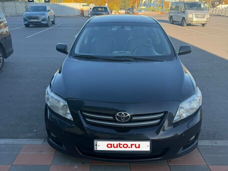 2009 Toyota Corolla X (E140, E150), чёрный, 870000 рублей, вид 2