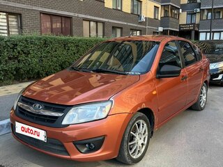 2014 Lada (ВАЗ) Granta I, оранжевый, 500000 рублей, вид 1