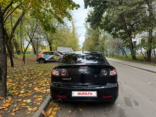 2007 Mazda 3 I (BK) Рестайлинг, чёрный, 625000 рублей, вид 3