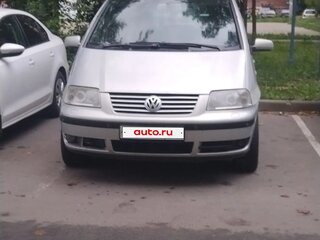 2002 Volkswagen Sharan I Рестайлинг, серебристый, 338000 рублей, вид 3