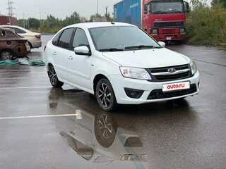 2015 Lada (ВАЗ) Granta I, белый, 485000 рублей, вид 3