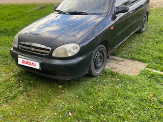 2008 Chevrolet Lanos I, чёрный, 90000 рублей, вид 1