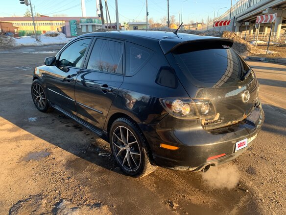 2005 Mazda 3 I (BK), чёрный, 275000 рублей - вид 3