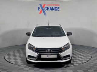 2017 Lada (ВАЗ) Vesta I, белый, 572000 рублей, вид 1