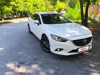 2013 Mazda 6 III (GJ), белый, 1400000 рублей, вид 1
